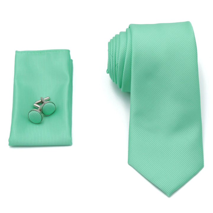 Mint Green Tie Set - Meri Dastar